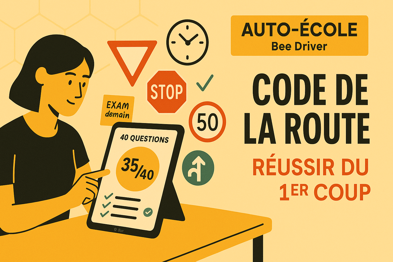 Code de la route : réussir du 1er coup